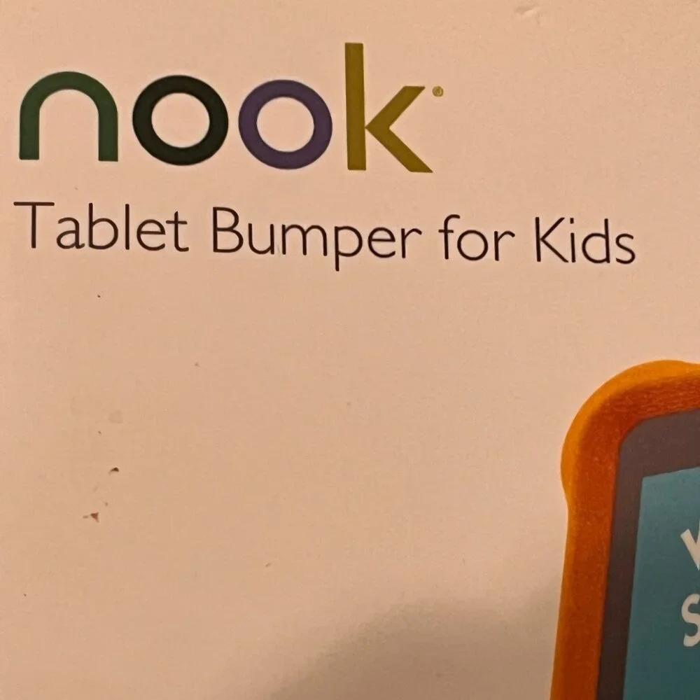 Barnes & Noble Nook‎ Tablet Bumper for Kids 7-Inch Orange (NEW/e/x)